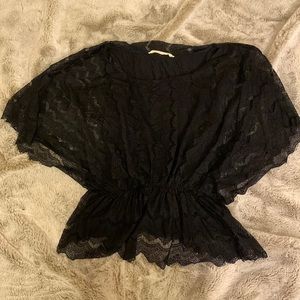 Old Navy Black Lace Top. Size- extra small